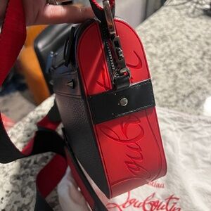 Christian louboutin men’s crossbody messenger